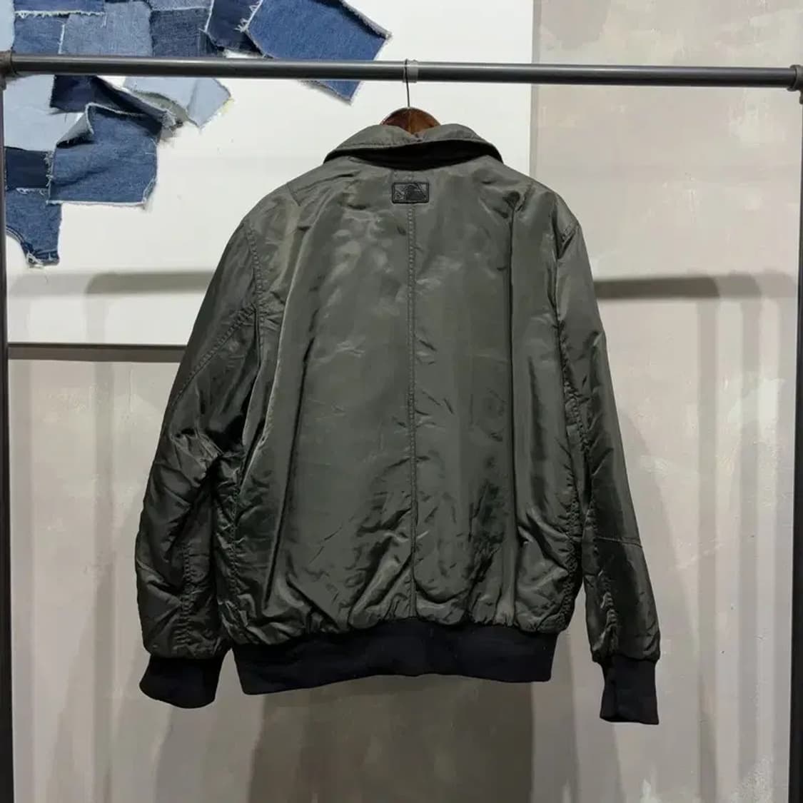 (105) MLB 뉴욕양키스 신슐레이트 블루종 항공점퍼 상품이미지4