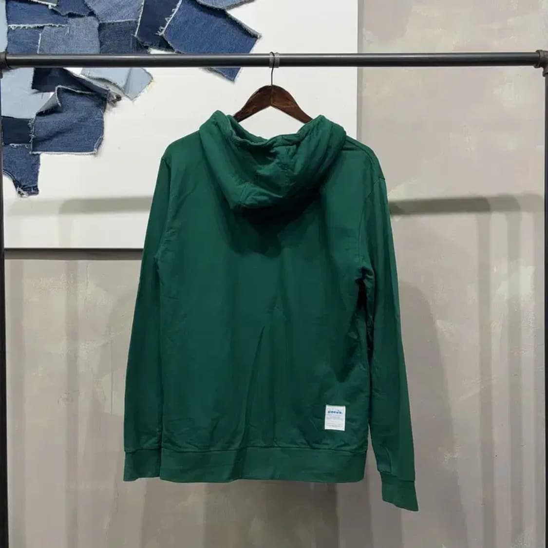 (105) 디아도라 운동 스포츠 프린팅 하이넥 후드티 상품이미지4