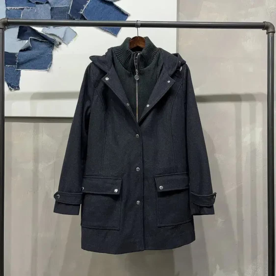 (95) 타미힐피거 캐주얼 집업 코트 상품이미지1