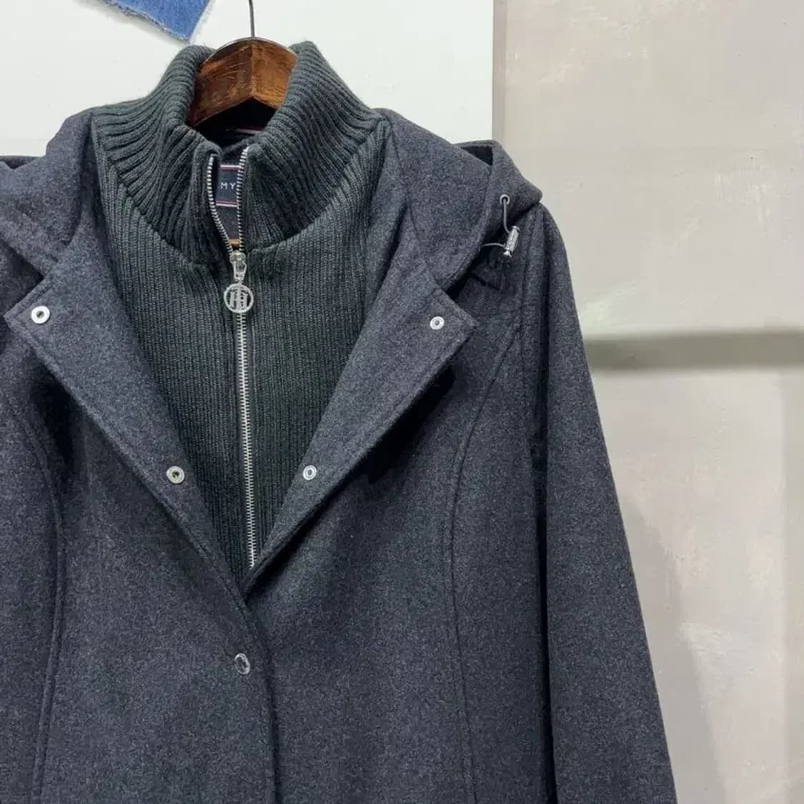 (95) 타미힐피거 캐주얼 집업 코트 상품이미지3