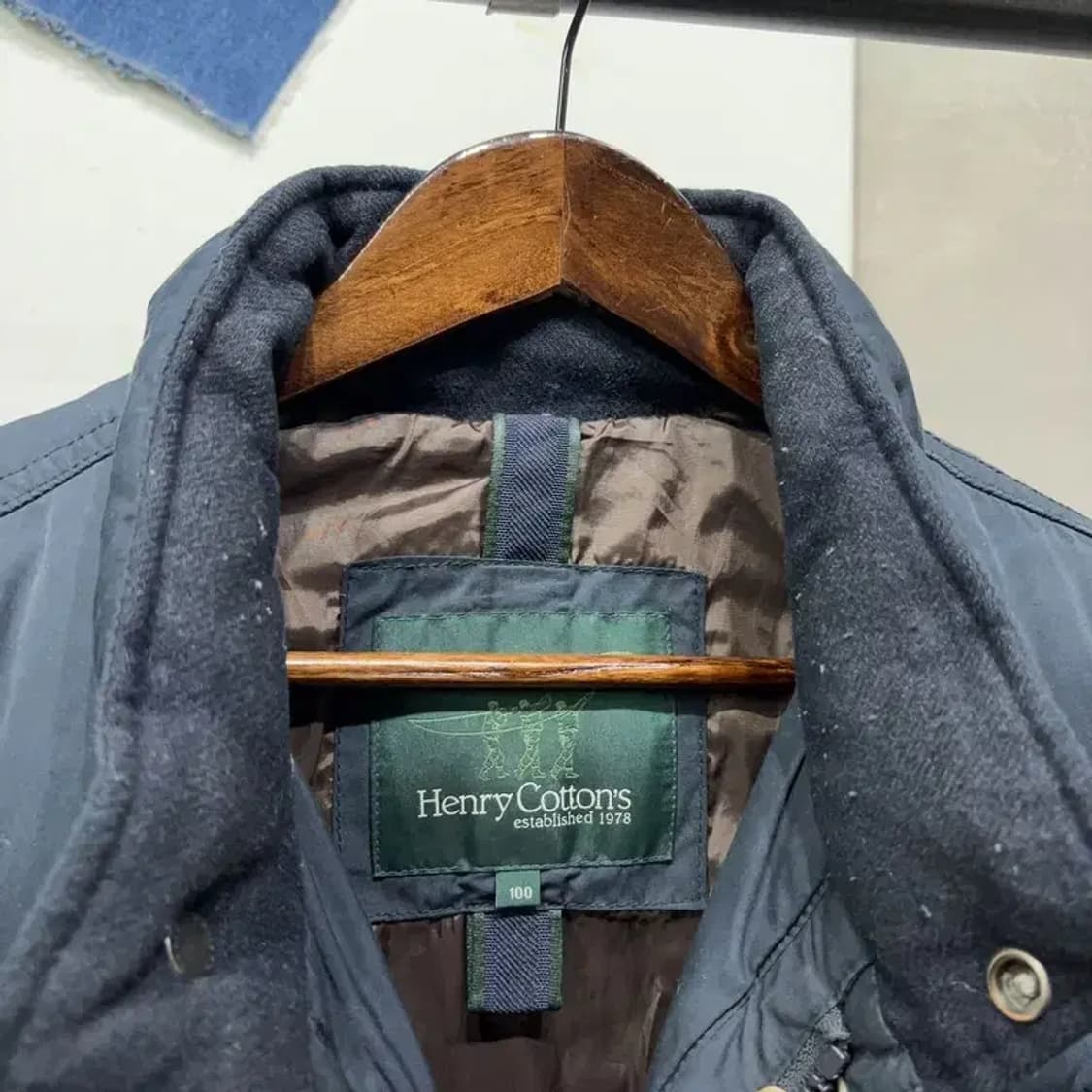 (100) 헨리코튼 캐주얼 퀼팅 오리털 점퍼 패딩 상품이미지2