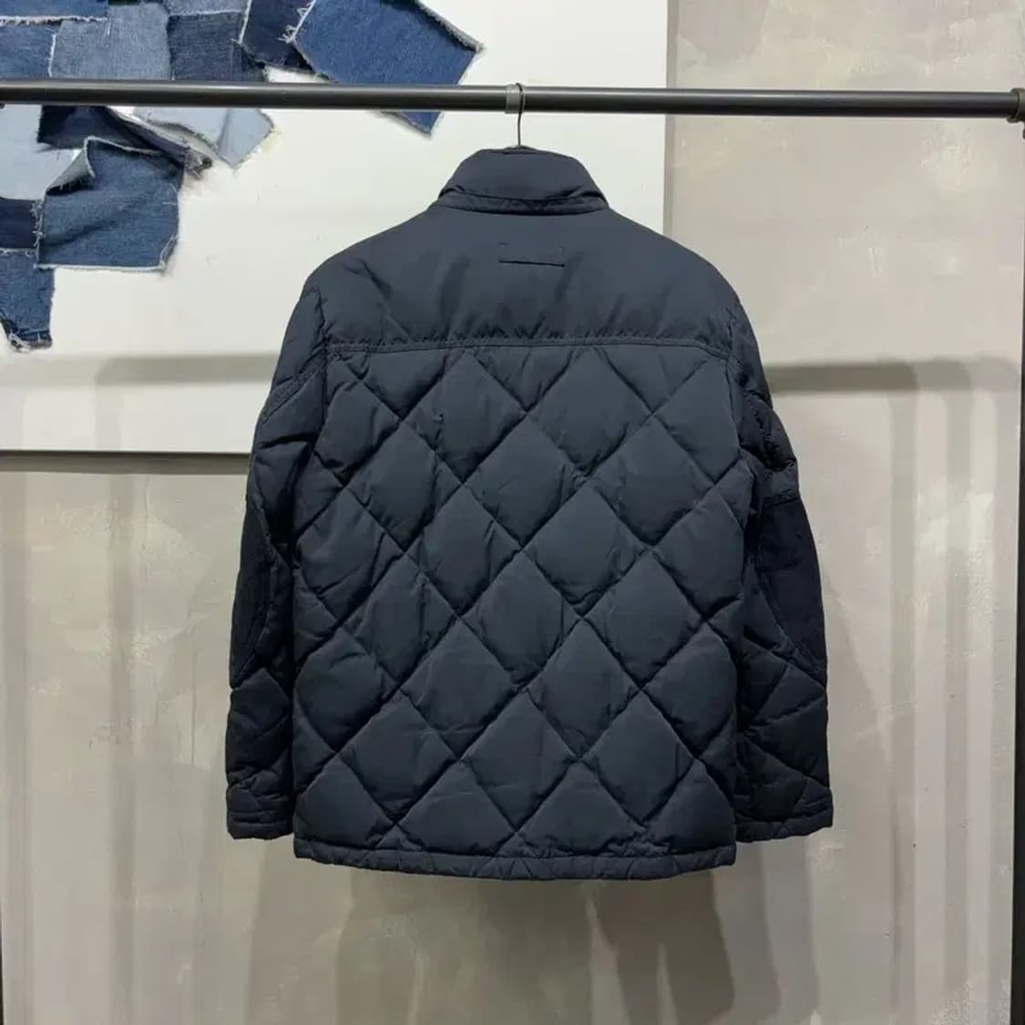 (100) 헨리코튼 캐주얼 퀼팅 오리털 점퍼 패딩 상품이미지4