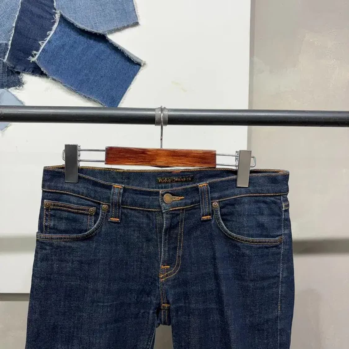 (29인치) 누디진 스트릿 진청바지 데님팬츠 상품이미지2