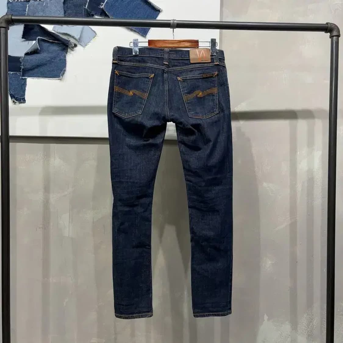 (29인치) 누디진 스트릿 진청바지 데님팬츠 상품이미지3