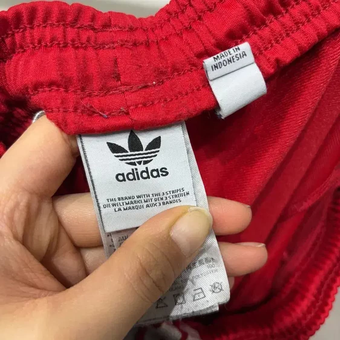 (25~27인치) 아디다스 여성 유로파 흰빨 조거팬츠 운동바지 상품이미지5