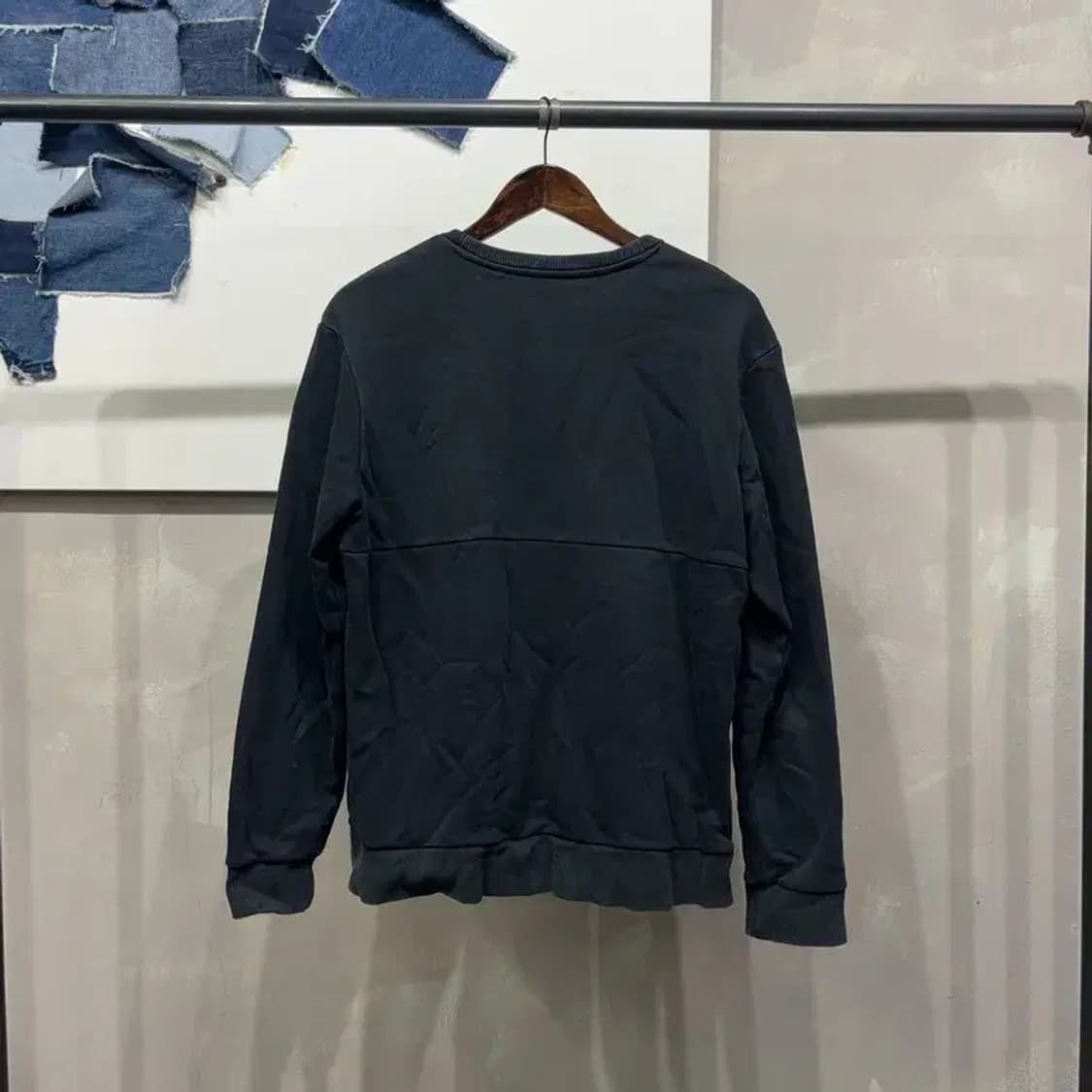 (95) 휴고보스 캐주얼 프린팅 기모 맨투맨 긴팔 티 상품이미지4