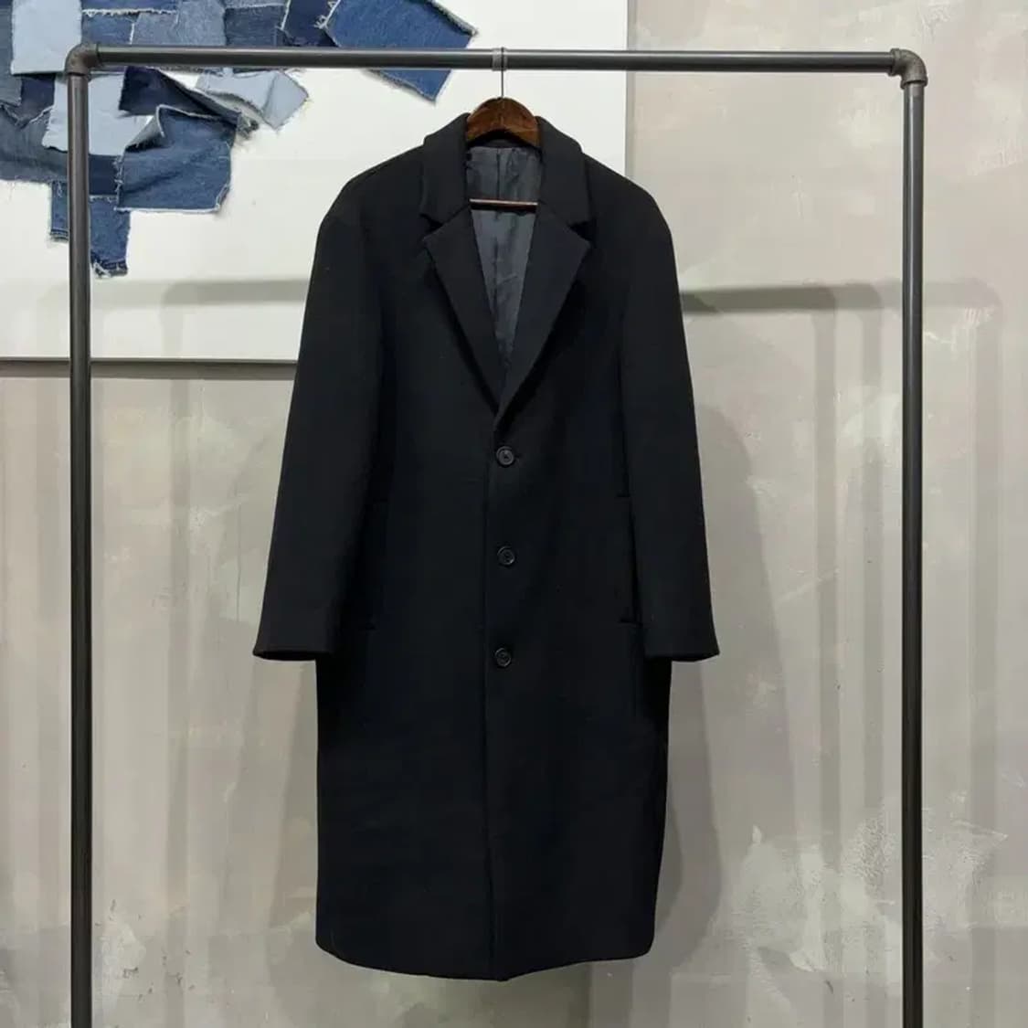 (100) 무신사스탠다드 무탠다드 캐시미어 롱코트 상품이미지1