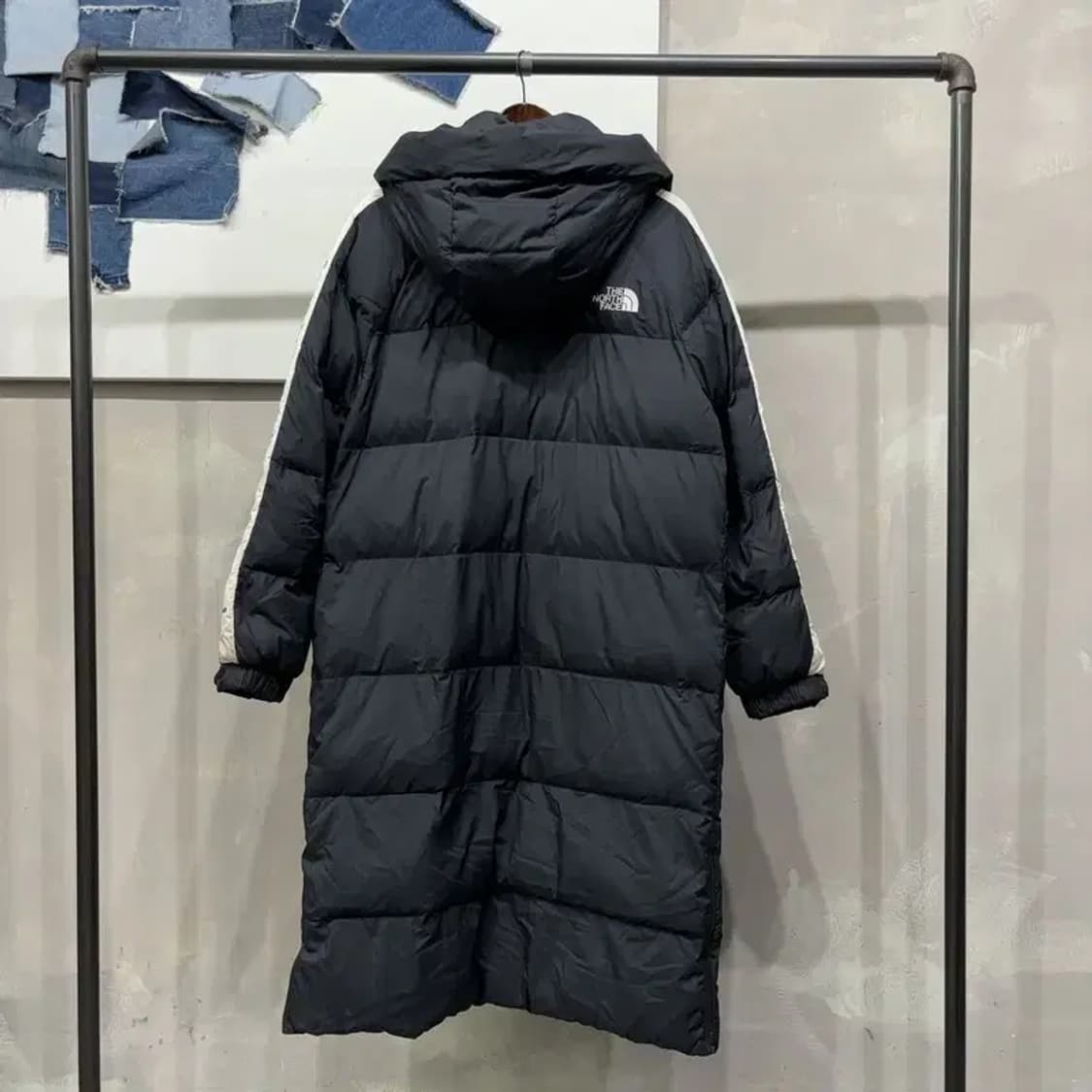 (100) 노스페이스 화이트라벨 롱패딩 상품이미지3