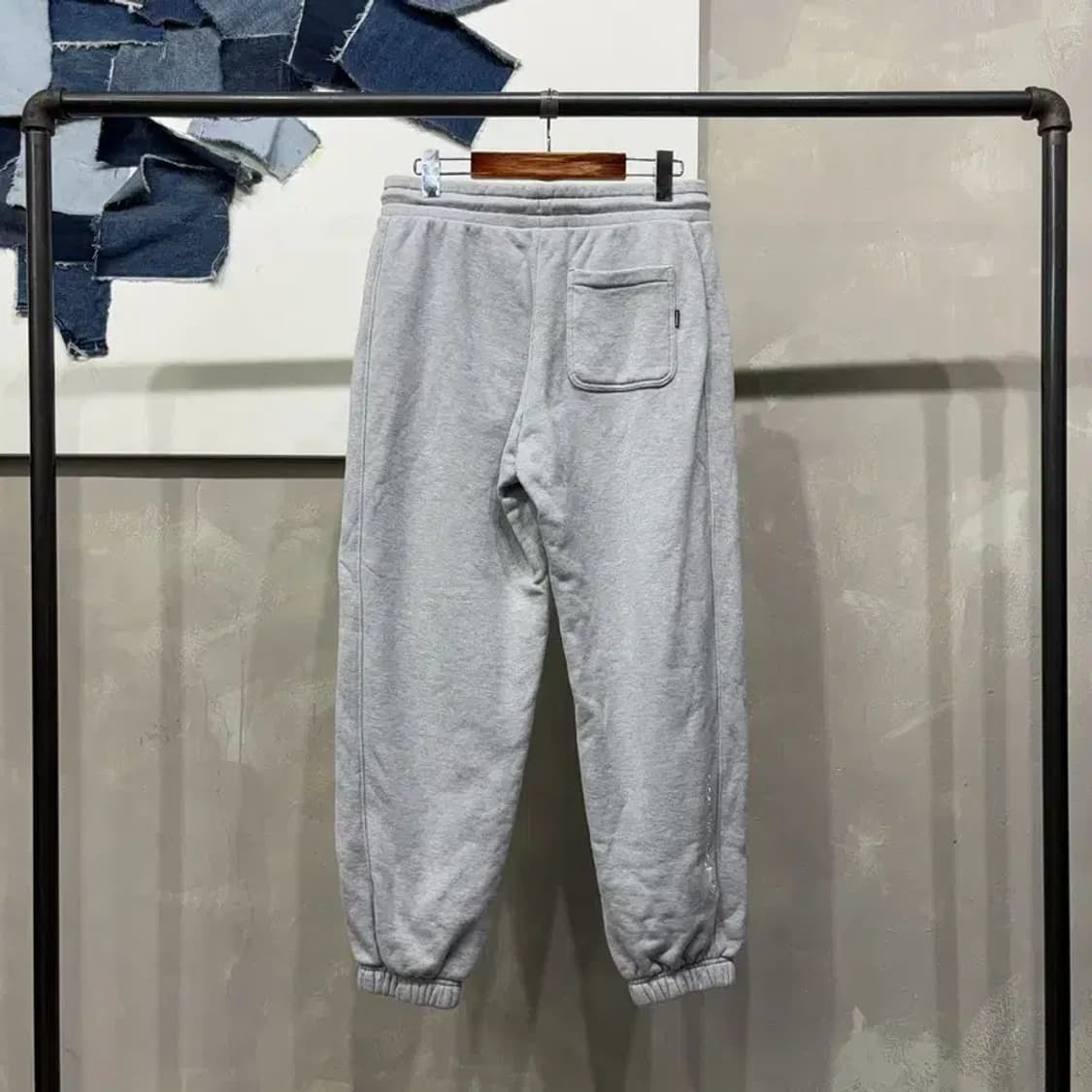 (28~30인치) 컨버스 밴딩 조거팬츠 운동바지 상품이미지3