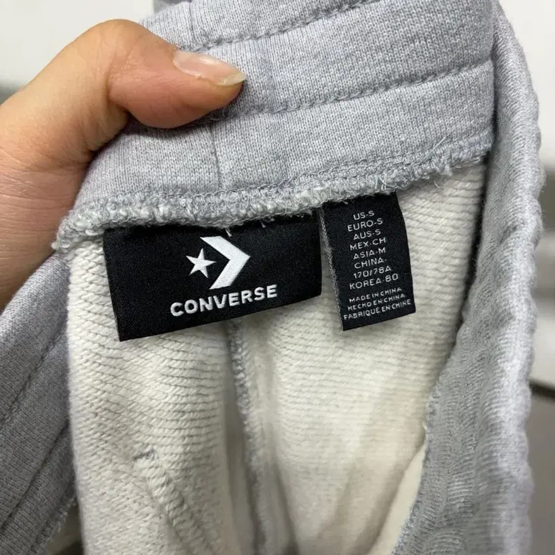 (28~30인치) 컨버스 밴딩 조거팬츠 운동바지 상품이미지5