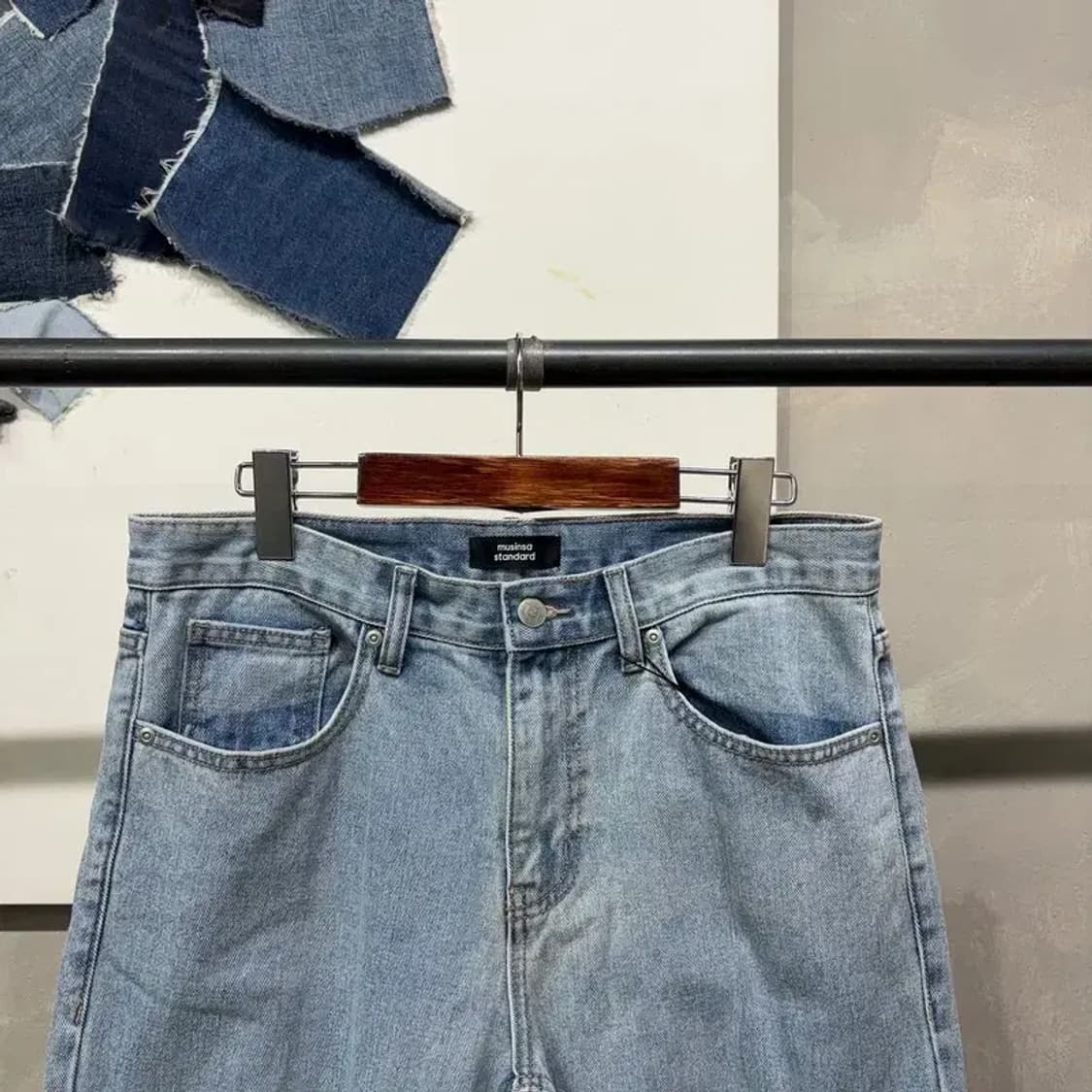 (32인치) 무신사스탠다드 무탠다드 데님팬츠 청바지 상품이미지2