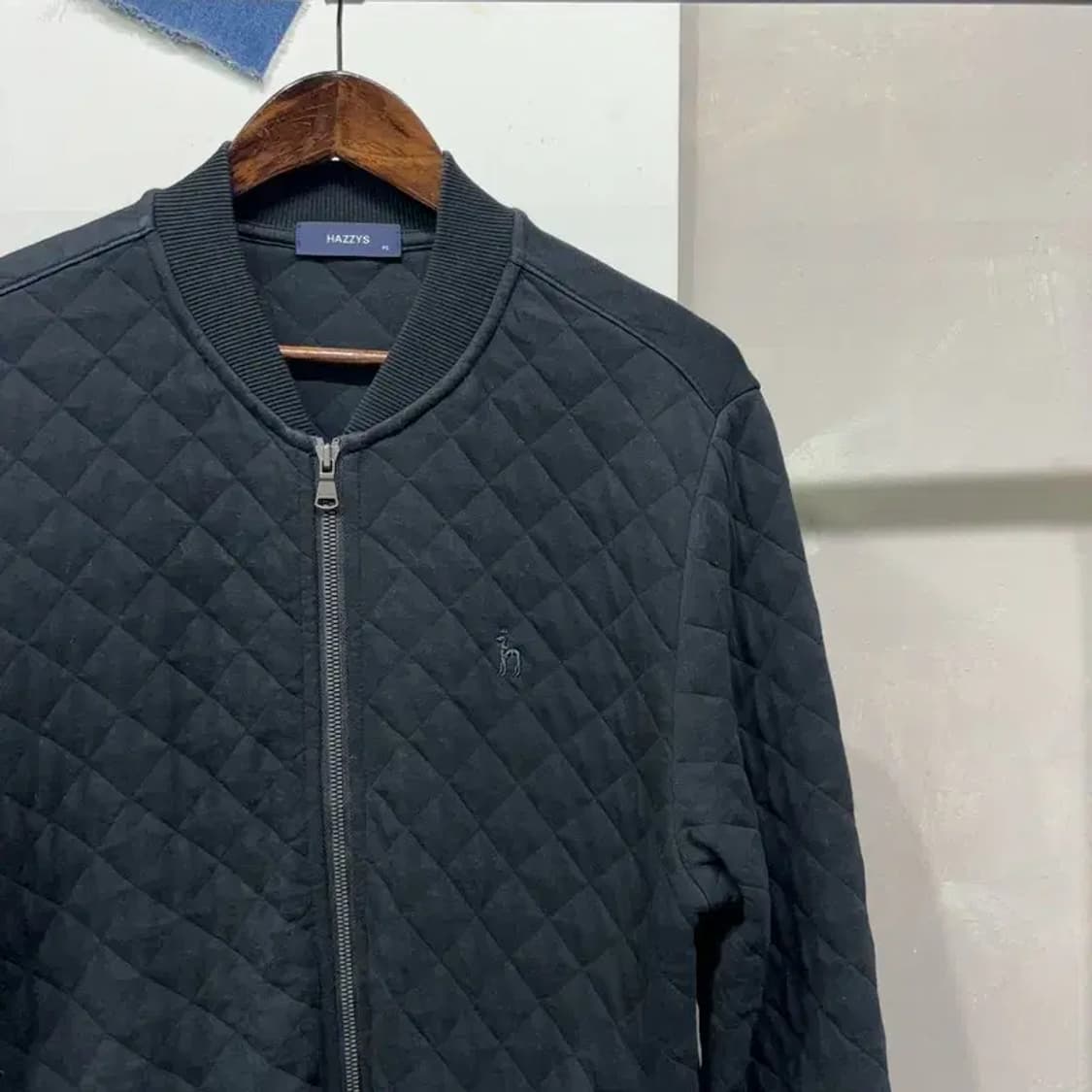 (95) 헤지스 캐주얼 클래식 퀼팅 블루종 자켓 상품이미지3