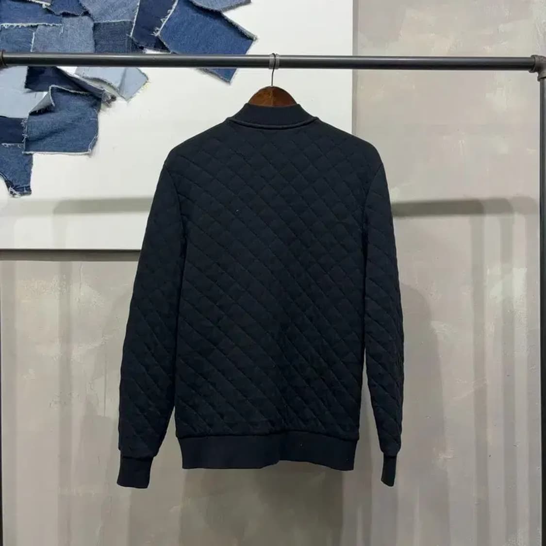 (95) 헤지스 캐주얼 클래식 퀼팅 블루종 자켓 상품이미지4