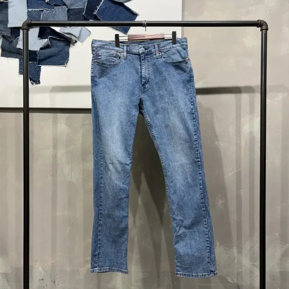 (36인치) 리바이스 511 빅사이즈 스판 연청바지 데님팬츠 상품이미지1