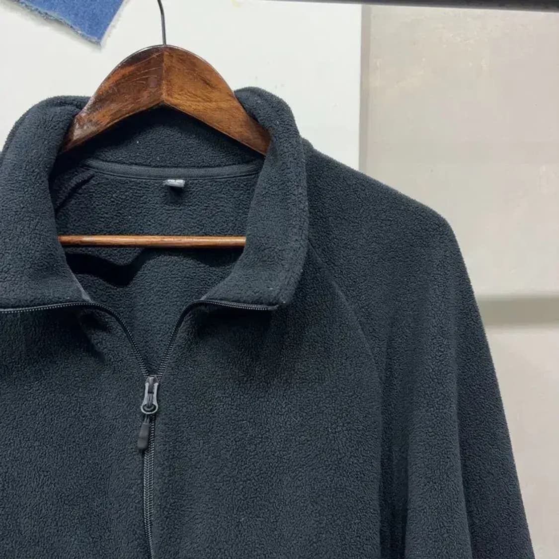 (110) 유니클로 캐주얼 플리츠 후리스 자켓 상품이미지3