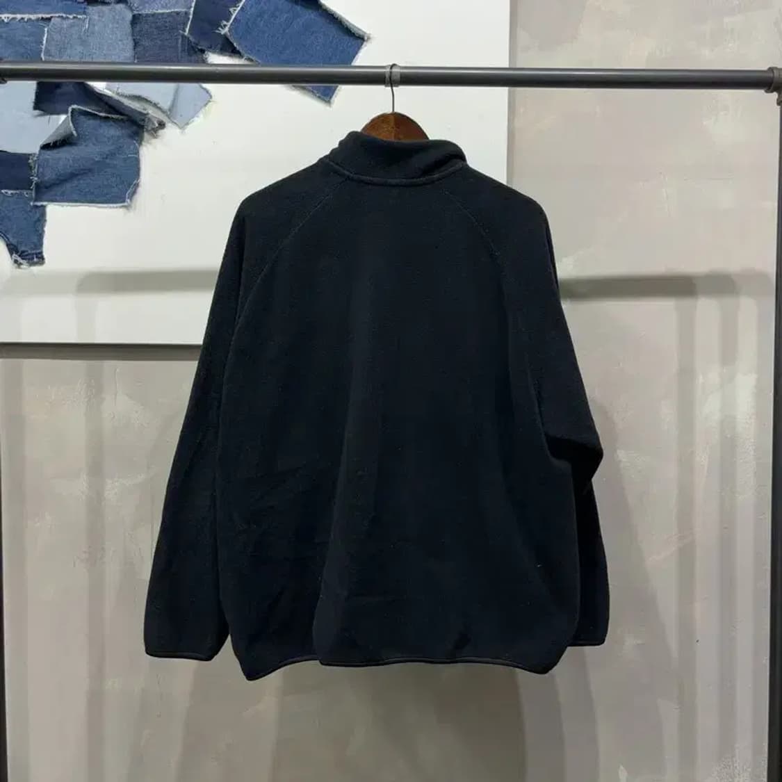 (110) 유니클로 캐주얼 플리츠 후리스 자켓 상품이미지4