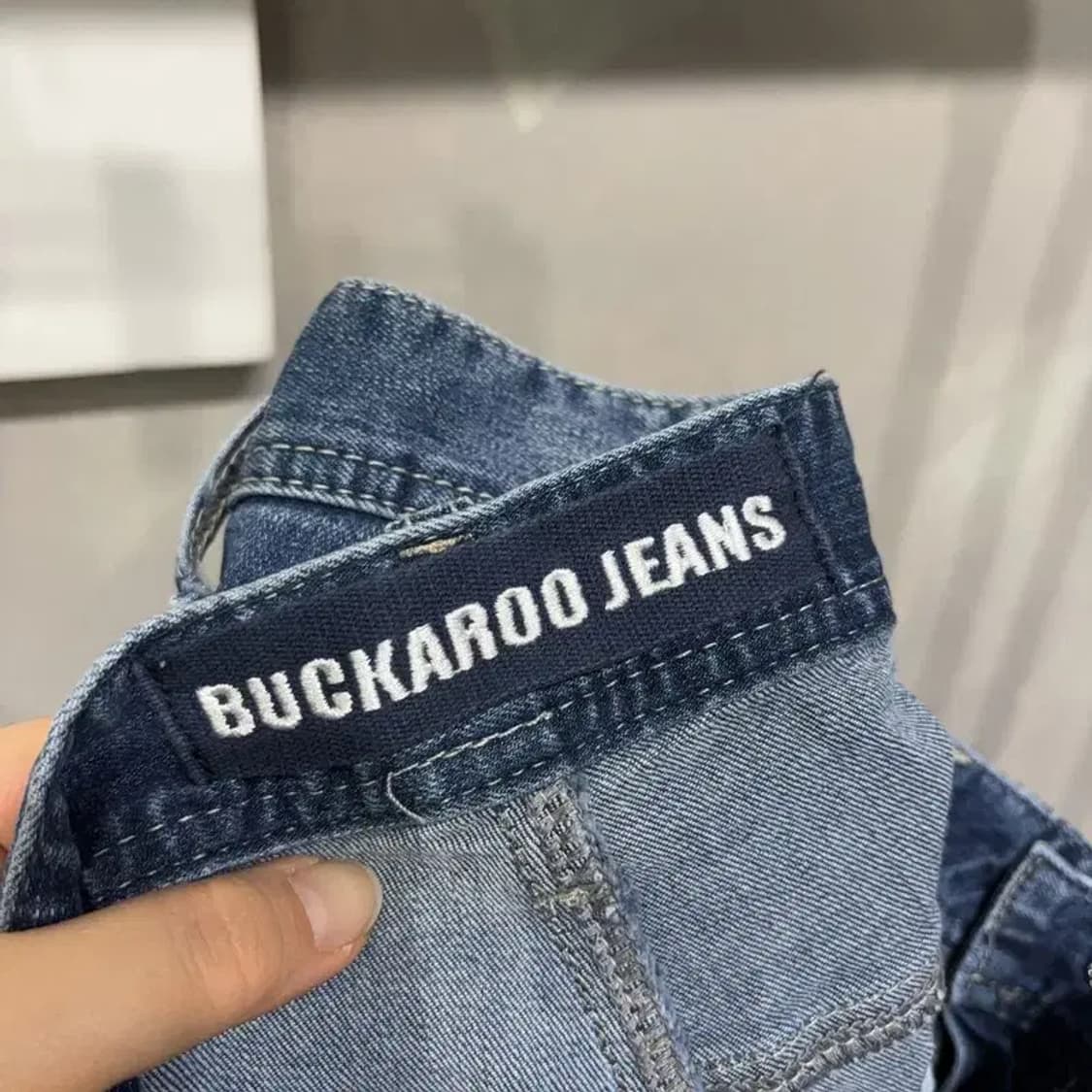 (34인치) 버커루 캐주얼 워싱 데님팬츠 청바지 상품이미지5