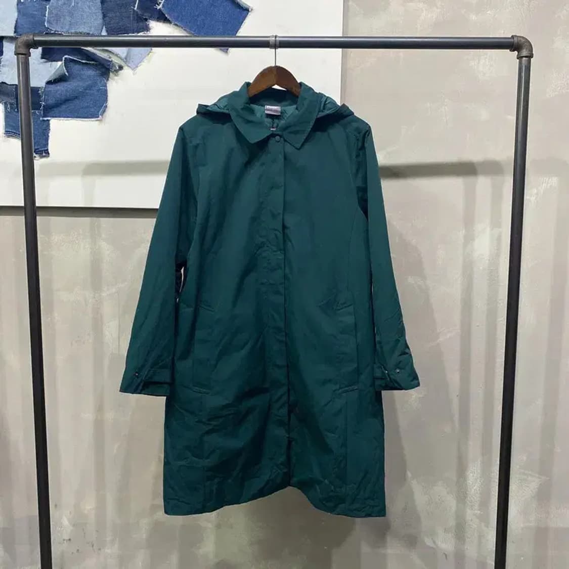 (105) 퓨마 캐주얼 스트릿 경량 누빔 바람막이 롱코트 상품이미지1