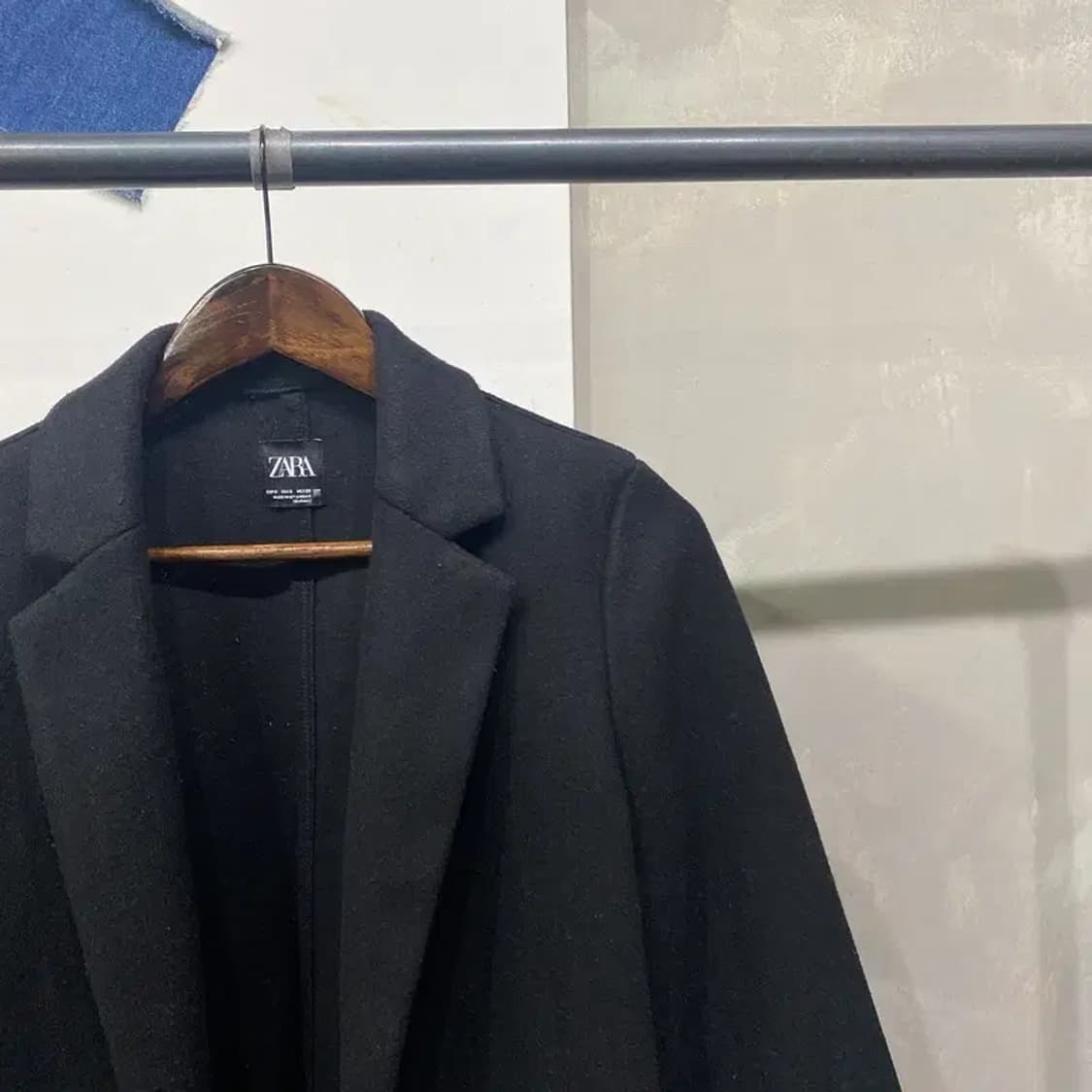 (90) 자라 ZARA 여성 캐주얼 오픈 롱코트 상품이미지3