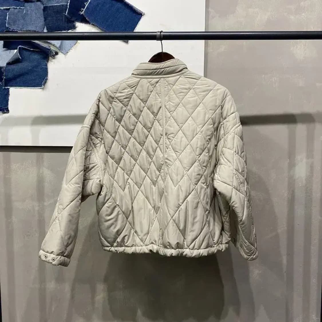 (90) 자라 ZARA 여성 캐주얼 깔깔이 경량패딩 크롭 자켓 상품이미지4