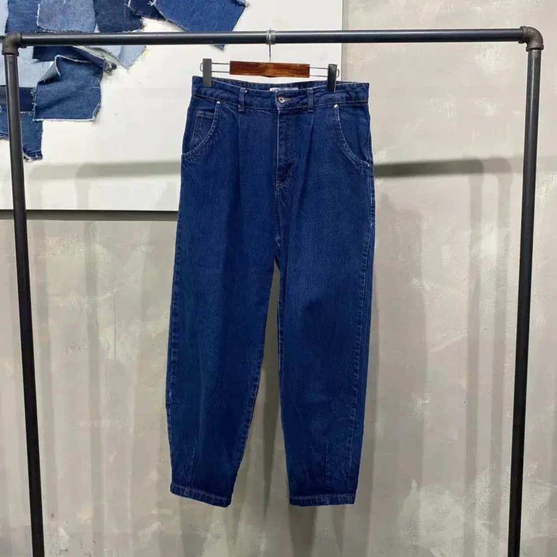 (30인치) 자라 ZARA 캐주얼 핀턱 배기바지 청바지 데님팬츠 상품이미지1