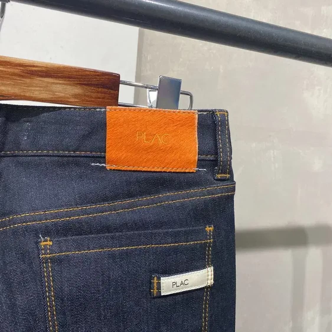 (28인치) 플랙진 여성 스판 생지 진청바지 데님팬츠 상품이미지4