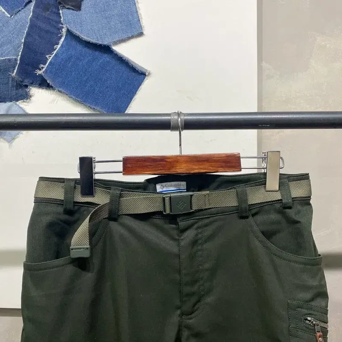 (32인치) 콜롬비아 등산 아웃도어 밴딩 벨티드 기능성 바지 상품이미지2