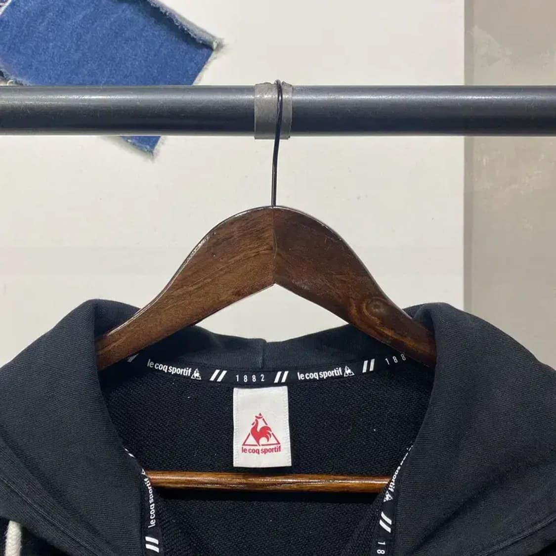 (95) 르꼬끄 캐주얼 스트릿 자수 후드집업 자켓 상품이미지2