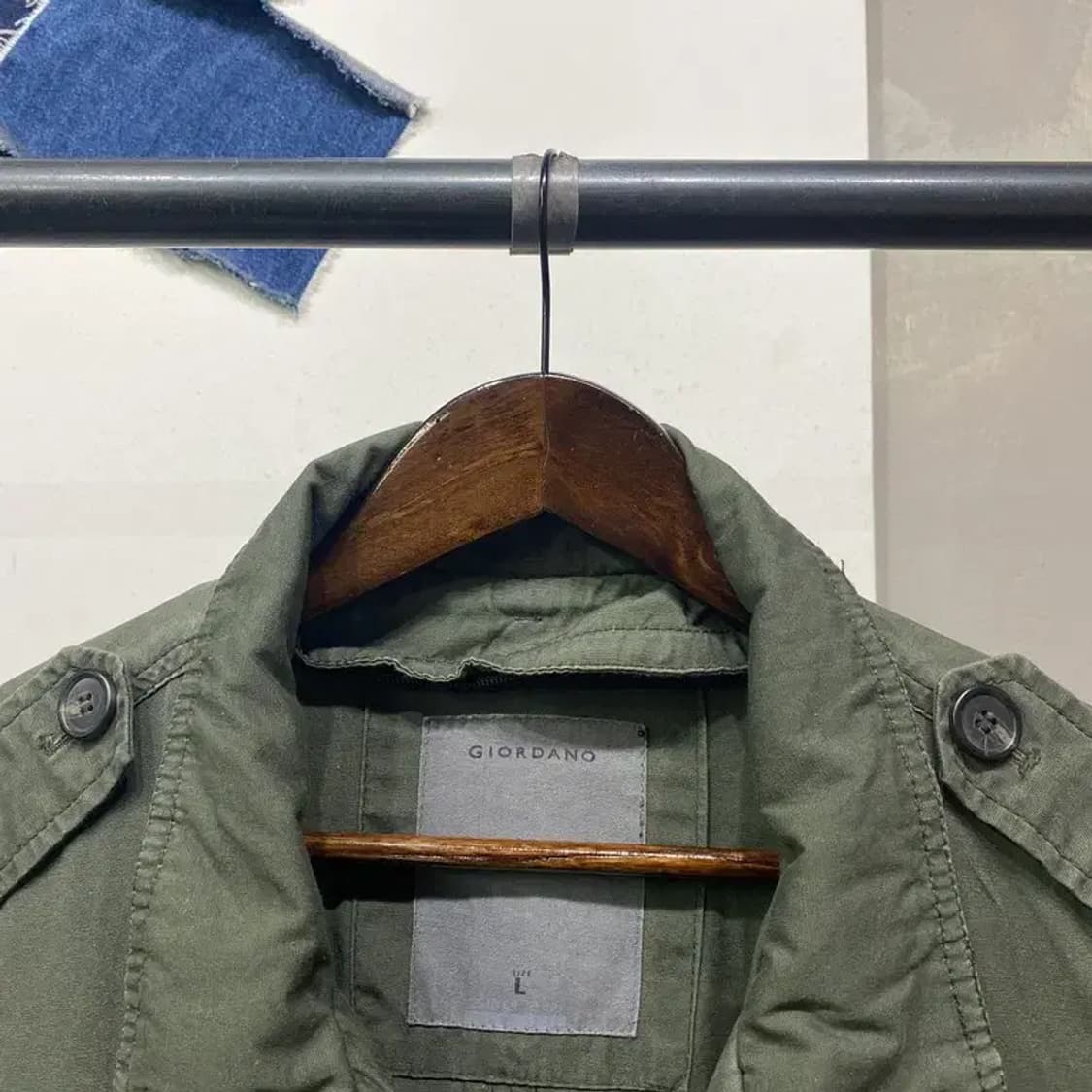 (100) 지오다노 캐주얼 밀리터리 야상 자켓 상품이미지2