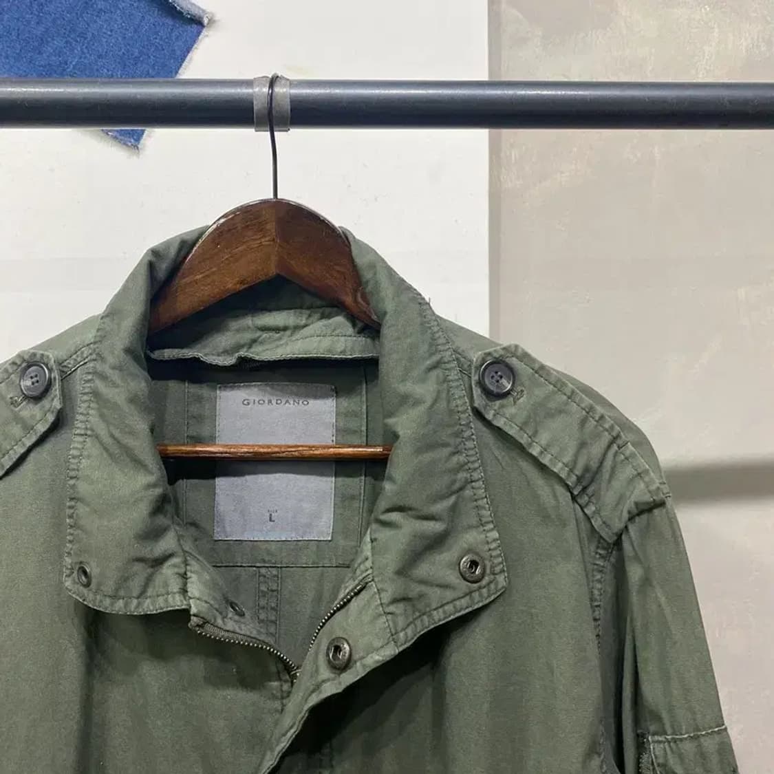(100) 지오다노 캐주얼 밀리터리 야상 자켓 상품이미지3