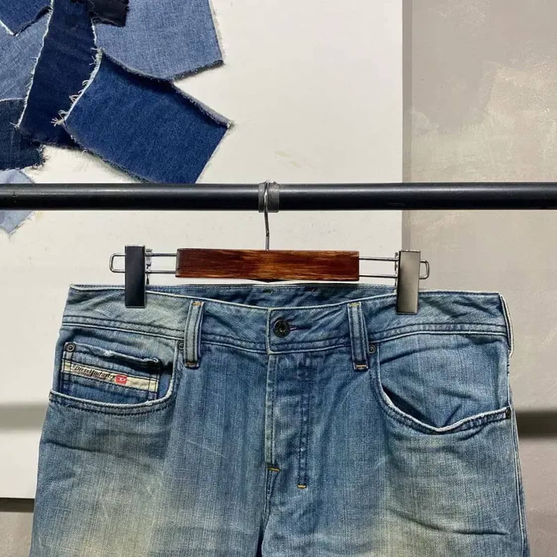 (31인치) 디젤 ZATHAN 자탄 빈티지 워싱 청바지 데님팬츠 상품이미지2