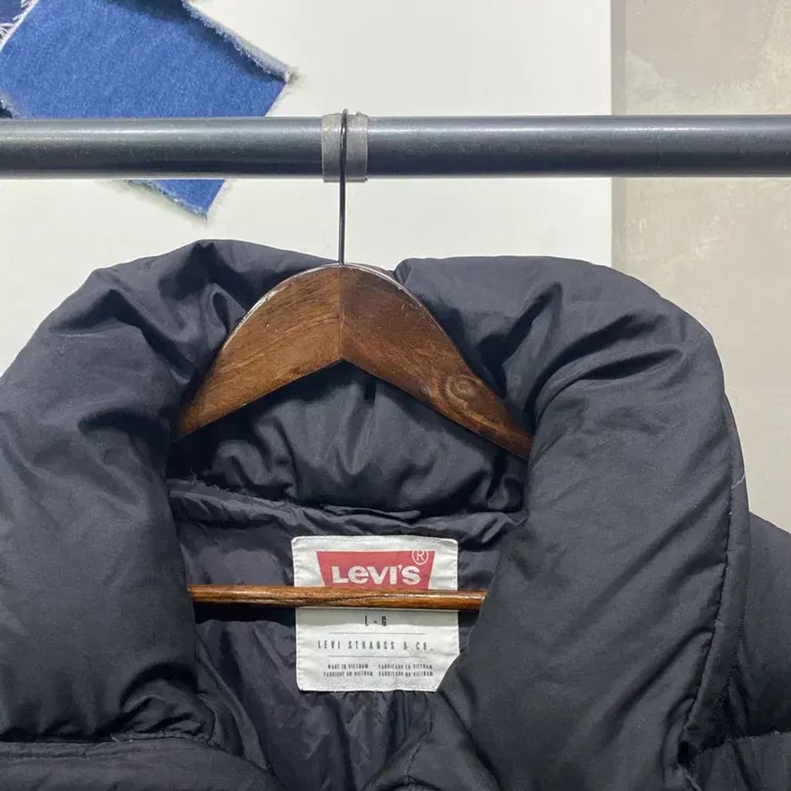 (100) 리바이스 캐주얼 무광 덕다운 오리털 패딩 상품이미지2