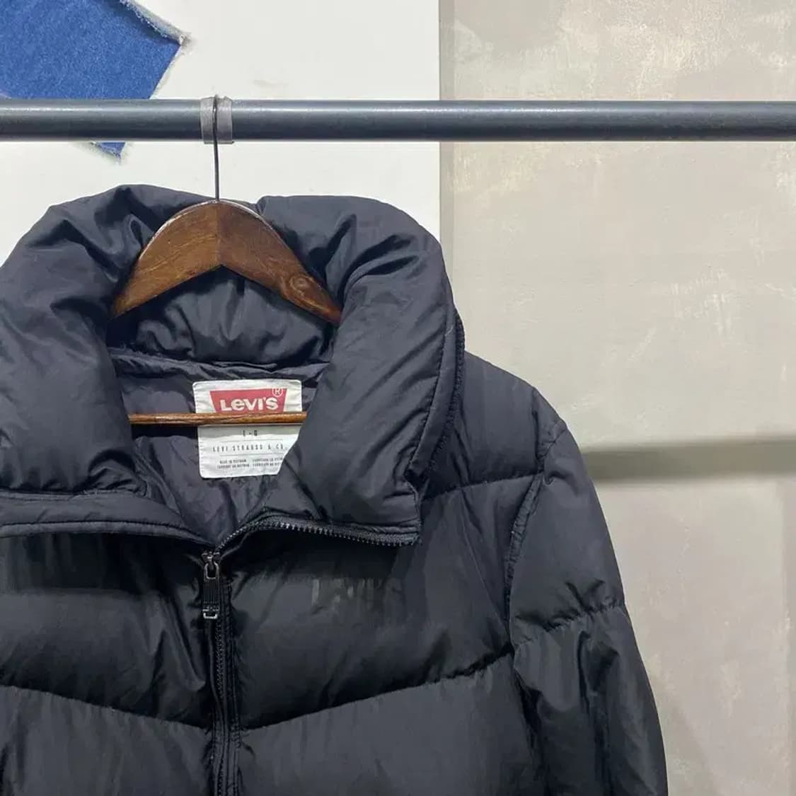 (100) 리바이스 캐주얼 무광 덕다운 오리털 패딩 상품이미지3