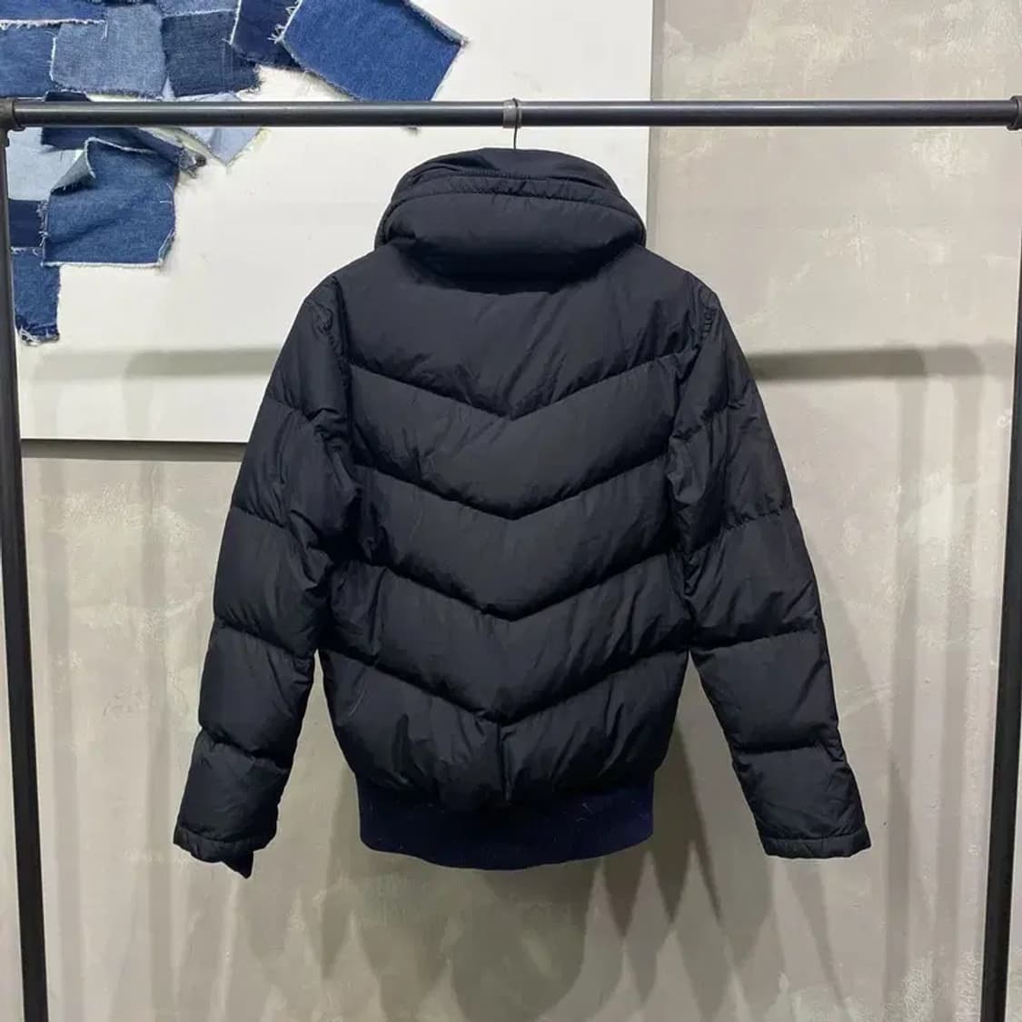 (100) 리바이스 캐주얼 무광 덕다운 오리털 패딩 상품이미지4