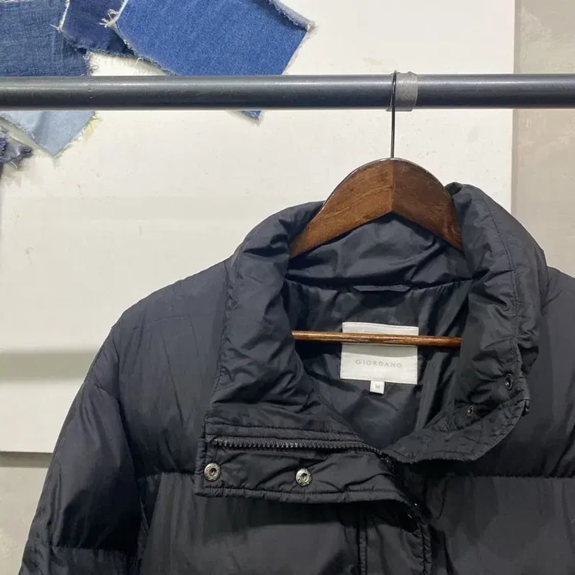 (90) 지오다노 여성 캐주얼 베이직 숏패딩 상품이미지3