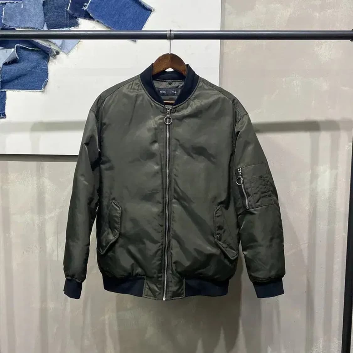 (95) 미쏘 여성 캐주얼 덕다운 오리털 블루종 점퍼 상품이미지1