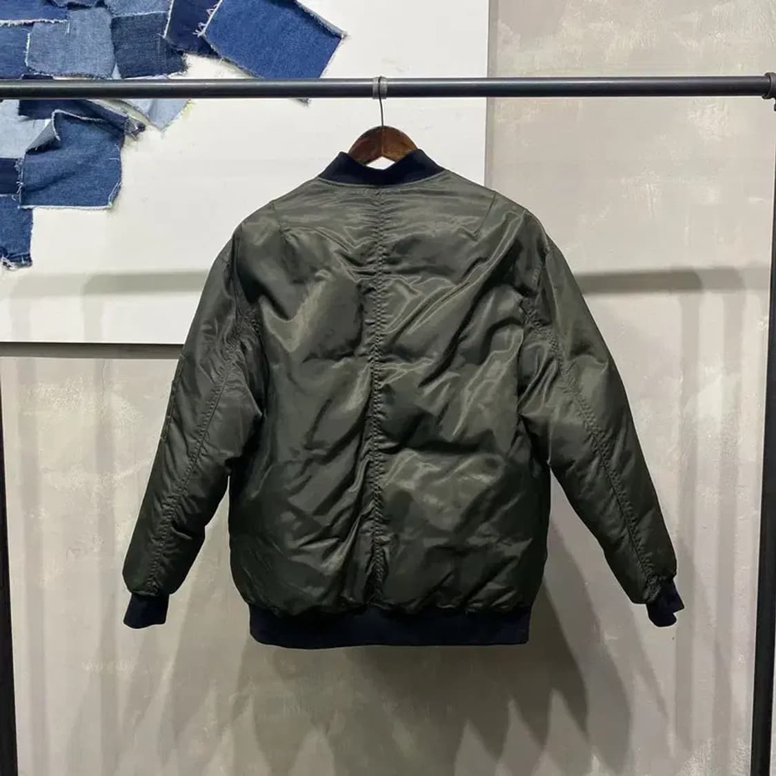 (95) 미쏘 여성 캐주얼 덕다운 오리털 블루종 점퍼 상품이미지4