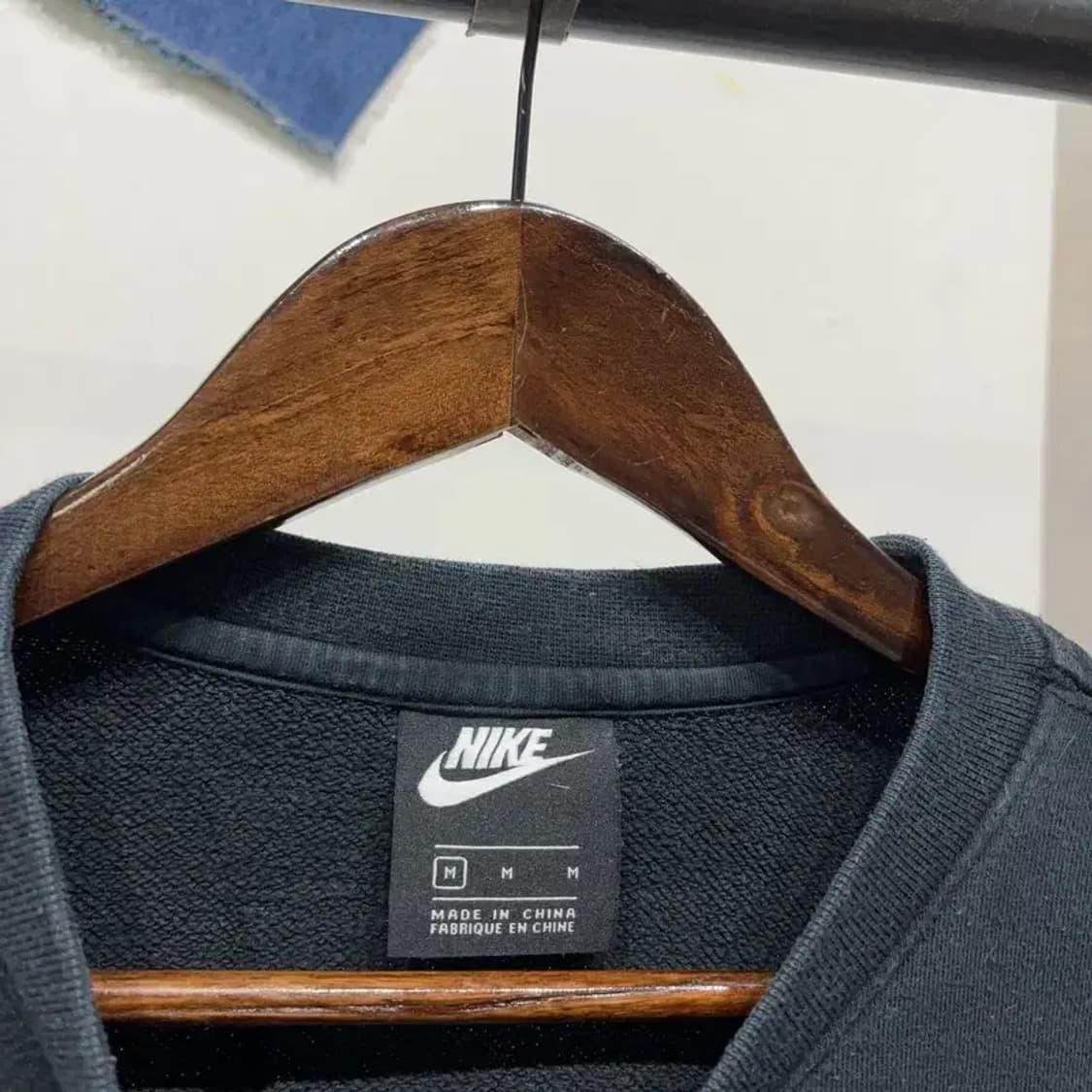 (95) 나이키 스트릿 캐주얼 더블스우시 자수 맨투맨 긴팔 티 상품이미지2