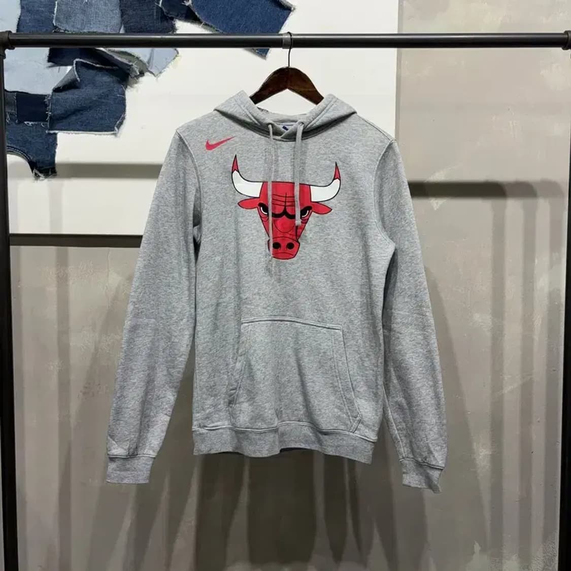 (95) 나이키 NBA 시카고불스 프린팅 기모 후드티 상품이미지1