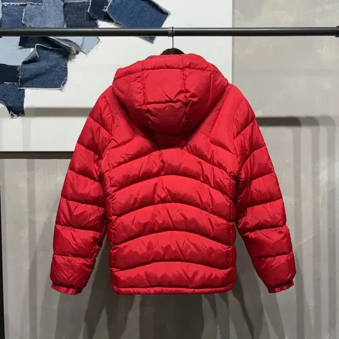 (100) 데상트 아웃도어 캐주얼 덕다운 오리털 후드 패딩 상품이미지5