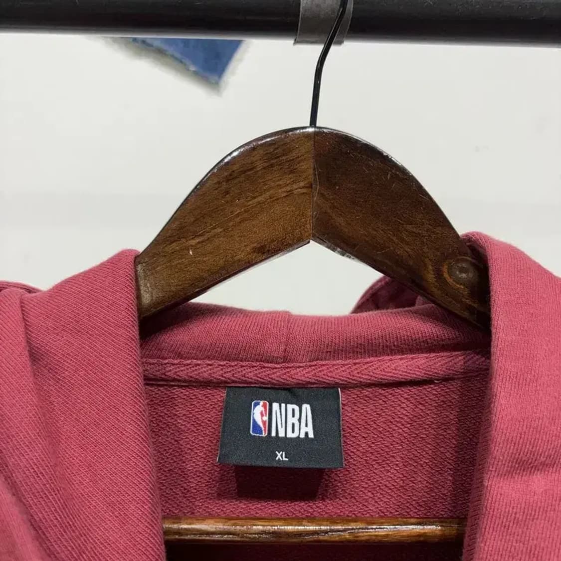 (110) NBA 농구 캐주얼 스트릿 버건디 후드티 상품이미지2