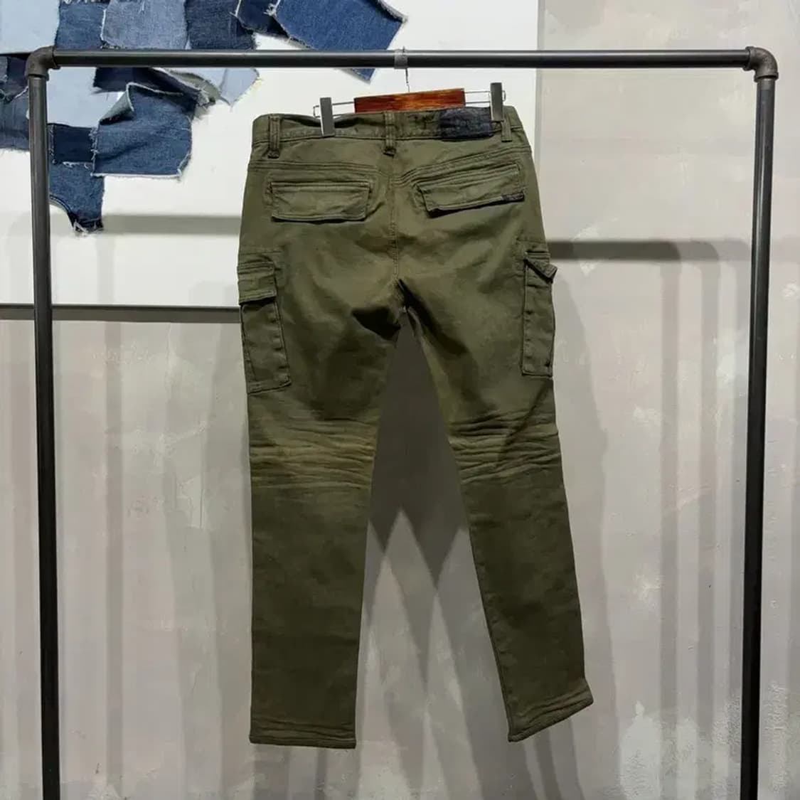 (34인치) 버커루 캐주얼 밀리터리 포켓 면바지 팬츠 상품이미지3