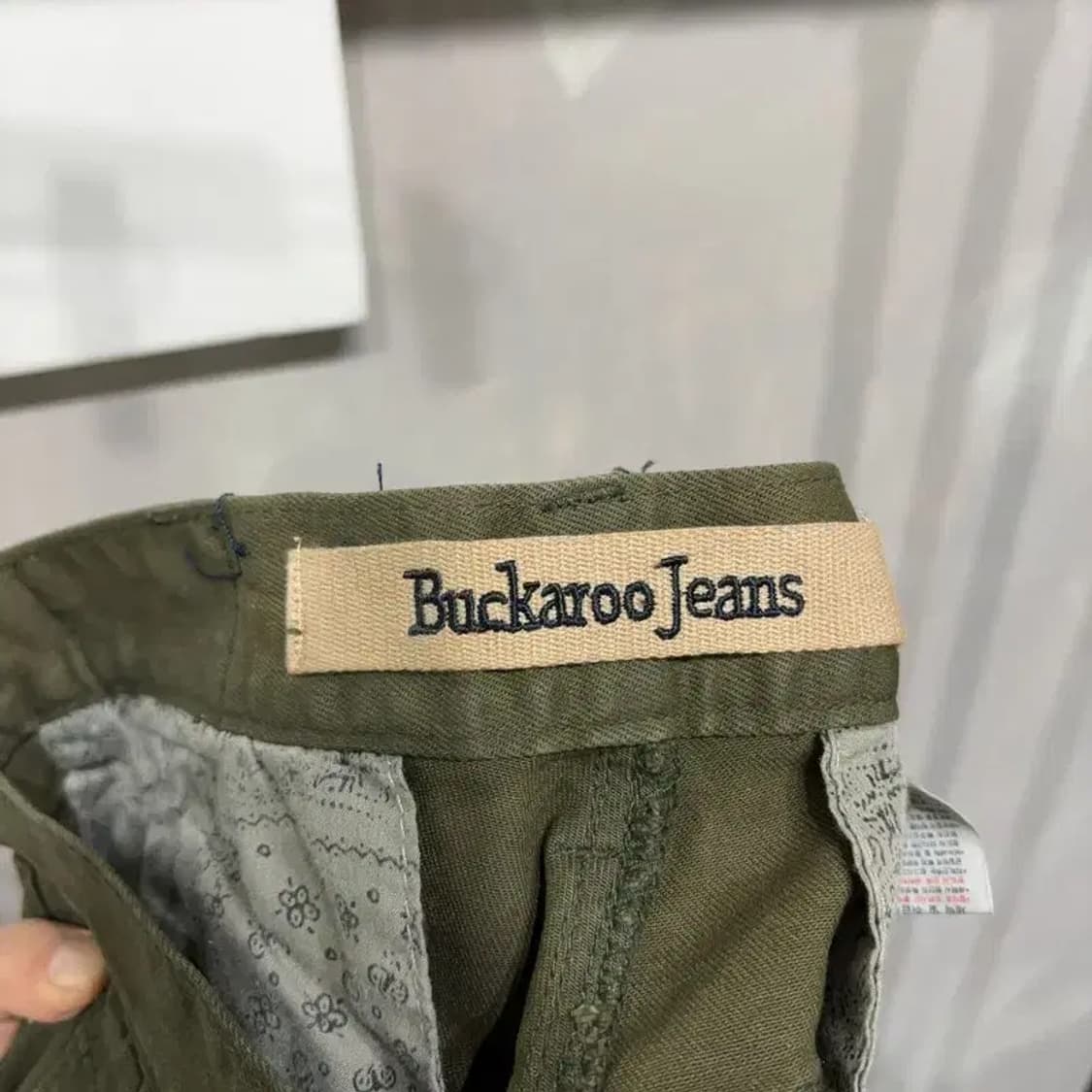 (34인치) 버커루 캐주얼 밀리터리 포켓 면바지 팬츠 상품이미지5