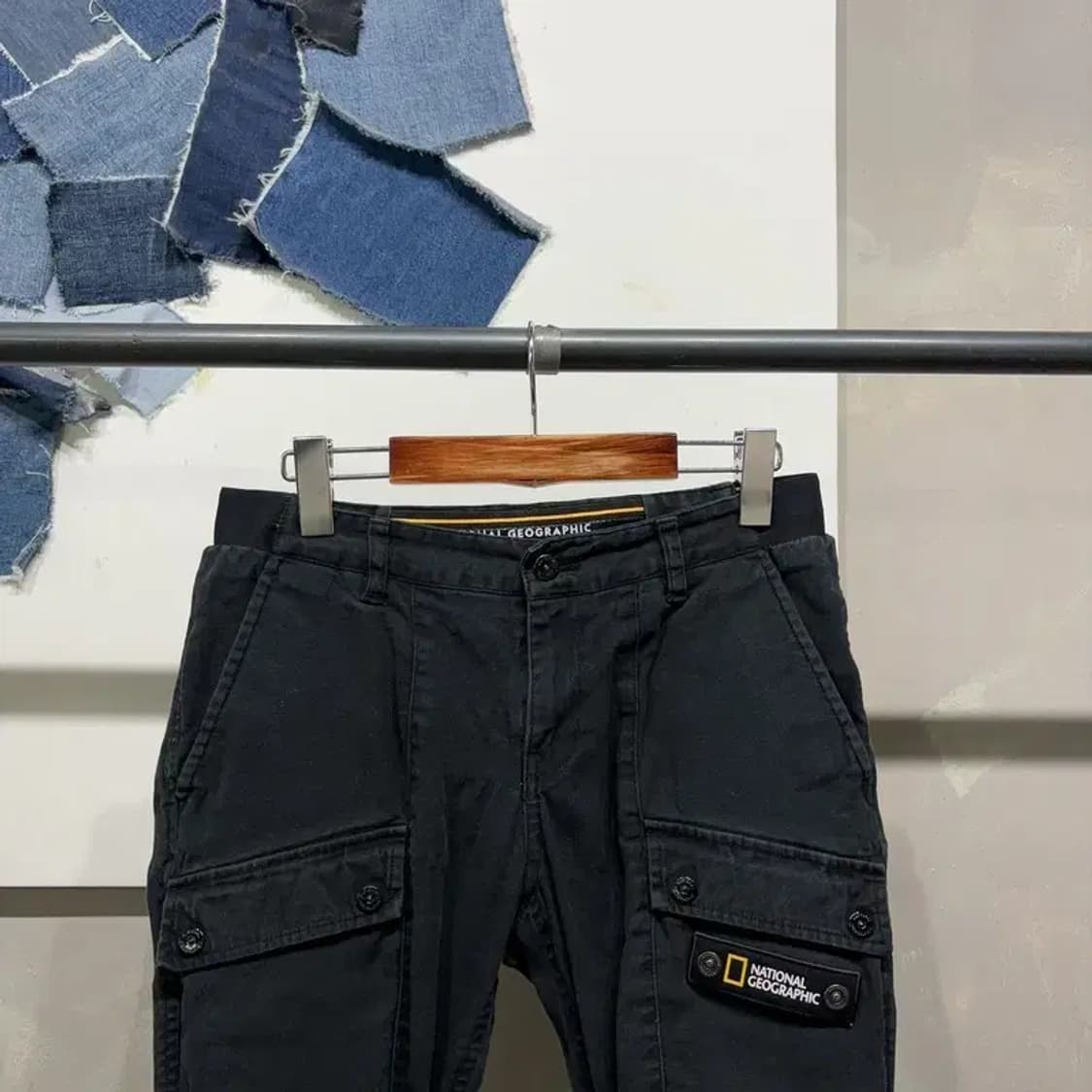 (28~29인치) 내셔널지오그래픽 여성 캐주얼 밴딩 포켓 팬츠 바지 상품이미지2