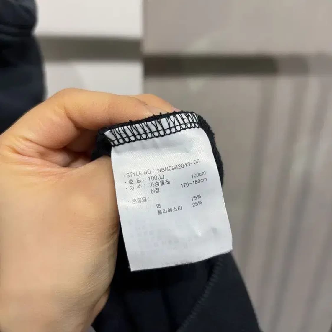 (100) 뉴발란스 스트릿 캐주얼 사이드라인 배색 후드티 상품이미지5