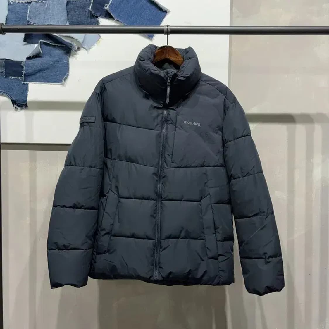 (100) 몽벨 등산 아웃도어 웜업 헤비 패딩 자켓 상품이미지1