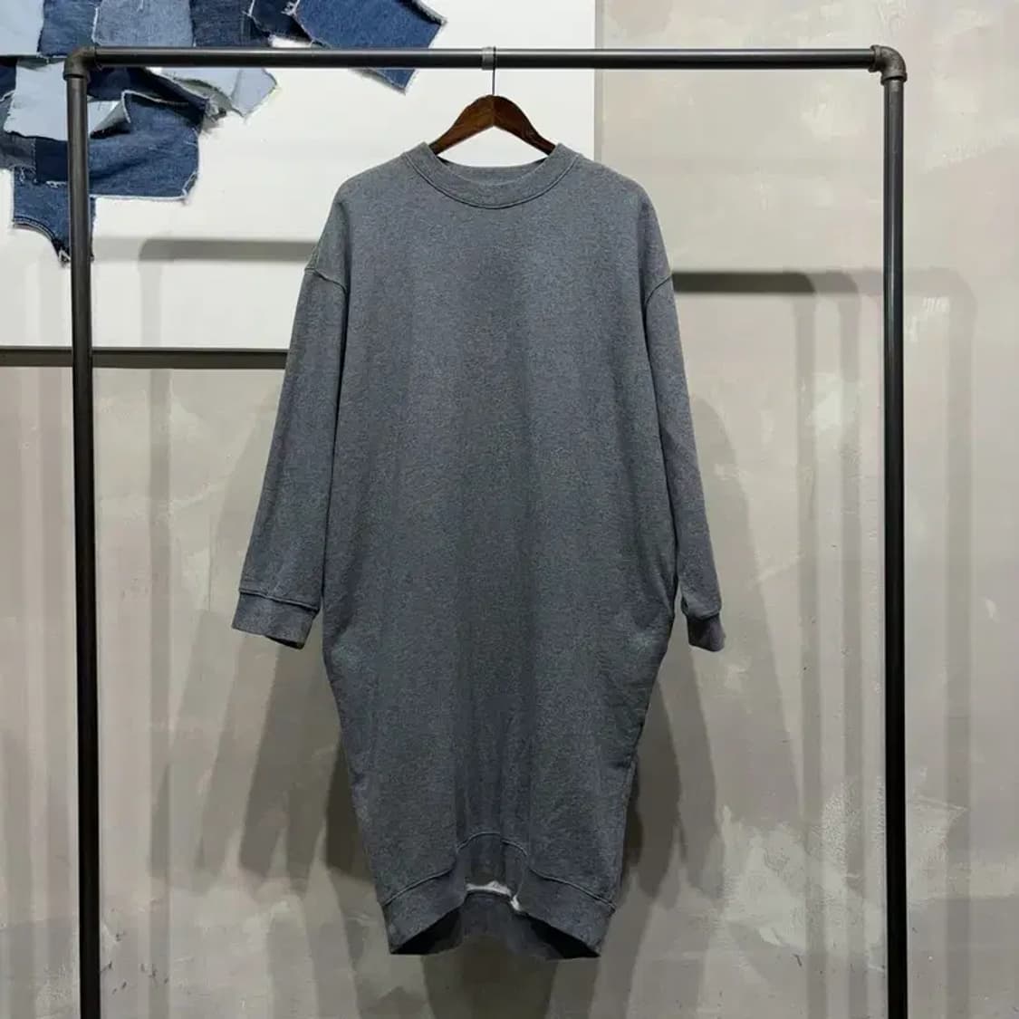 (F) 스튜디오톰보이 여성 캐주얼 그레이 롱 원피스 상품이미지1