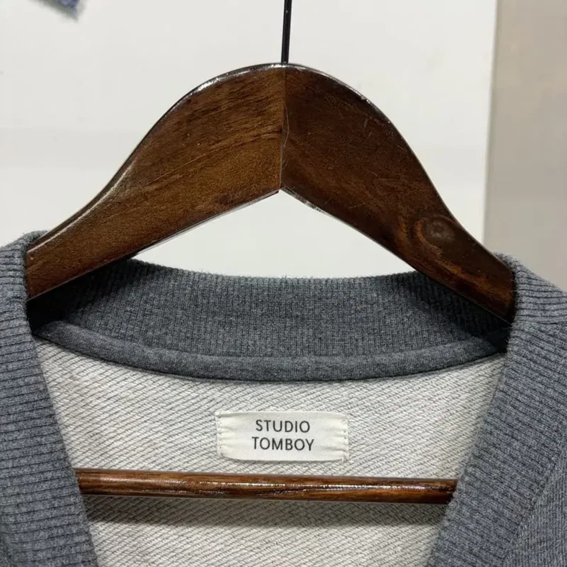 (F) 스튜디오톰보이 여성 캐주얼 그레이 롱 원피스 상품이미지2