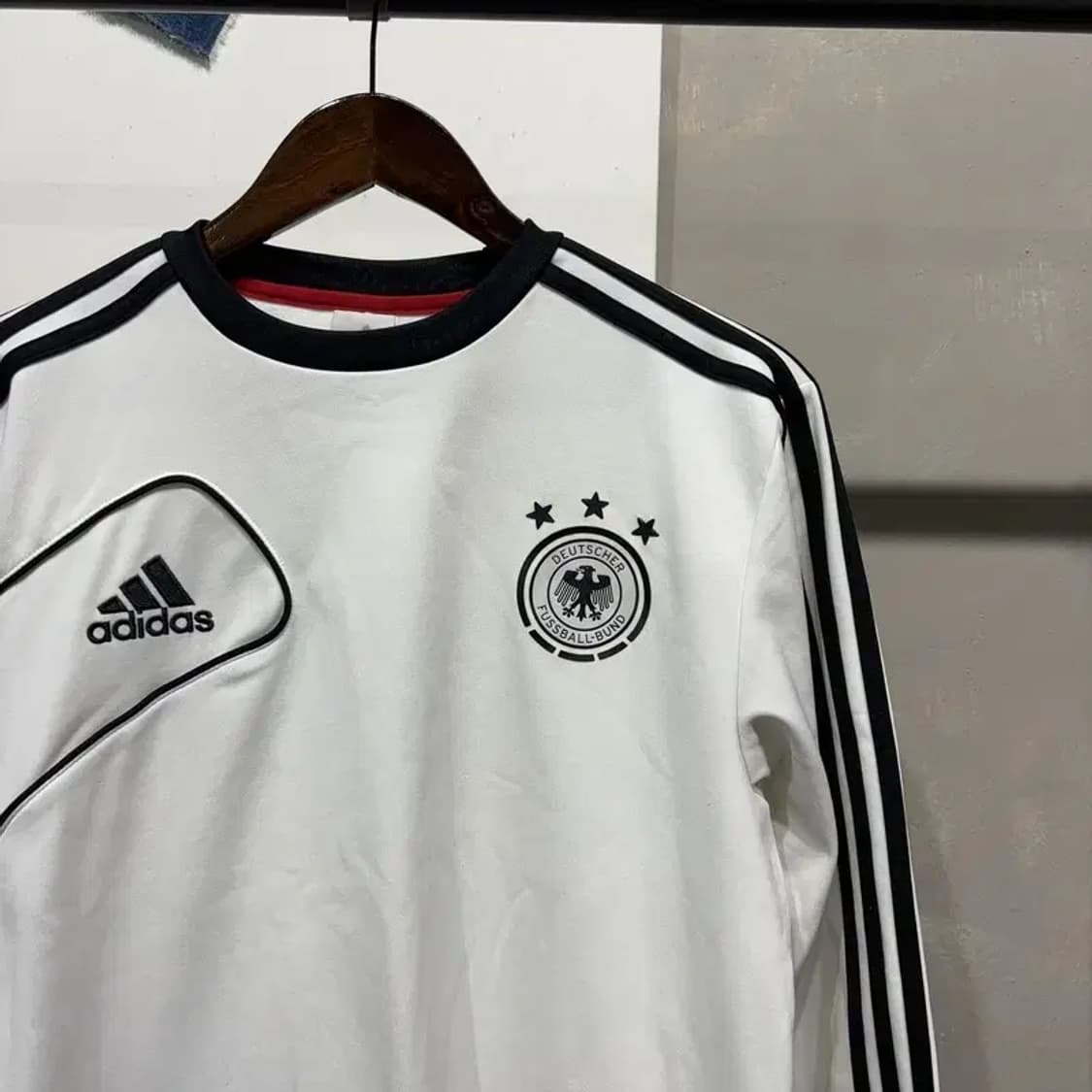 (90) 아디다스 독일 축구 국가대표 맨투맨 긴팔 티 상품이미지3