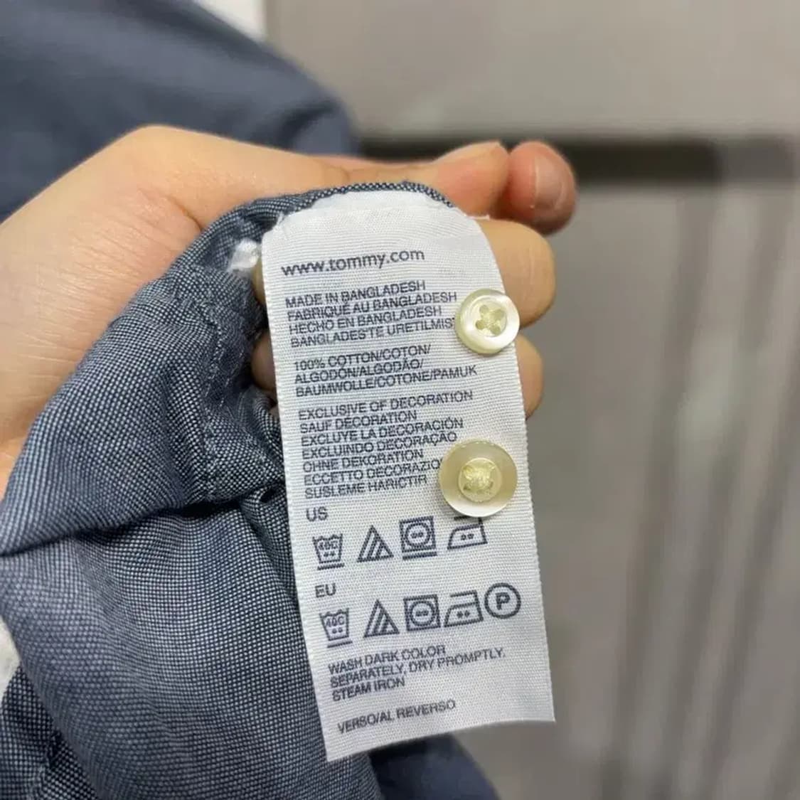 (90) 타미힐피거 클래식 캐주얼 클래식핏 셔츠 남방 상품이미지5